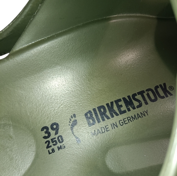 Birkenstock Women's / Men's Dark Green Sandals Size 39 - Picture 4 of 4